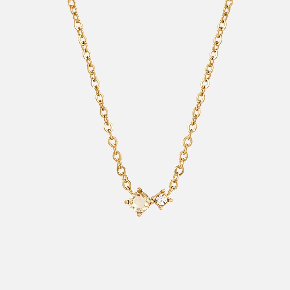 Alea Crystal Birthstone Necklace - Image 10