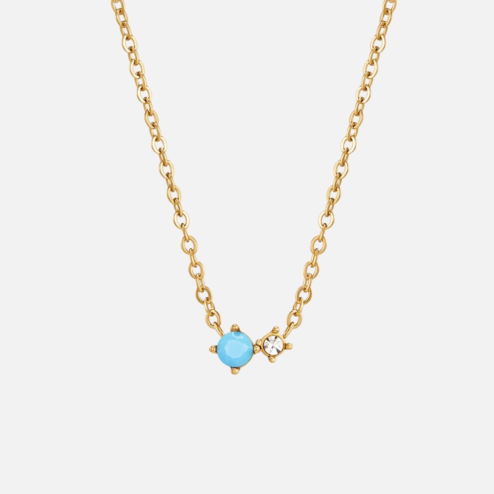 Alea Crystal Birthstone Necklace - Image 15
