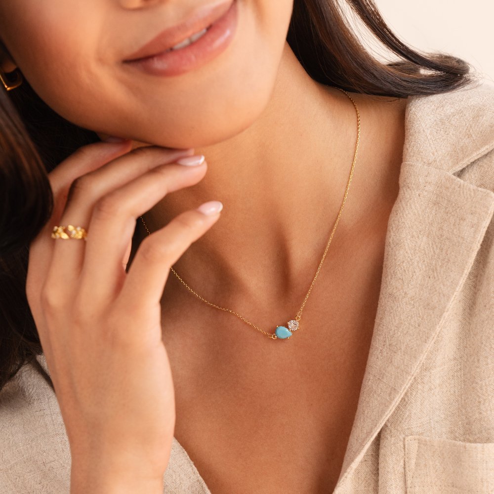 Crystal Birthstone Necklace - Image 18