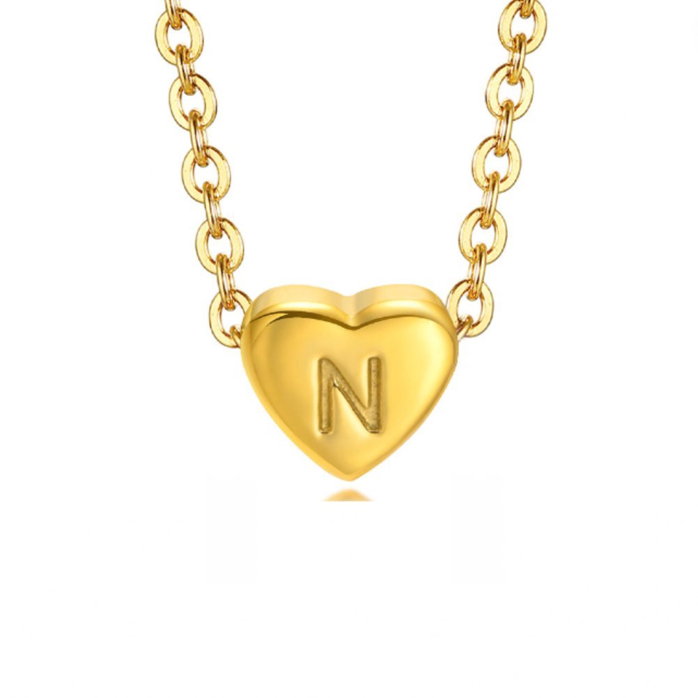 Letter Heart Necklace - Image 20
