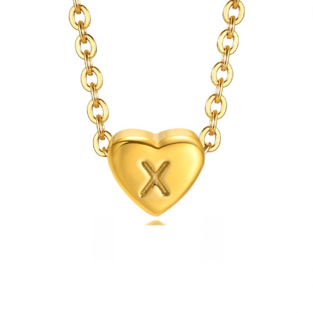 Letter Heart Necklace - Image 30
