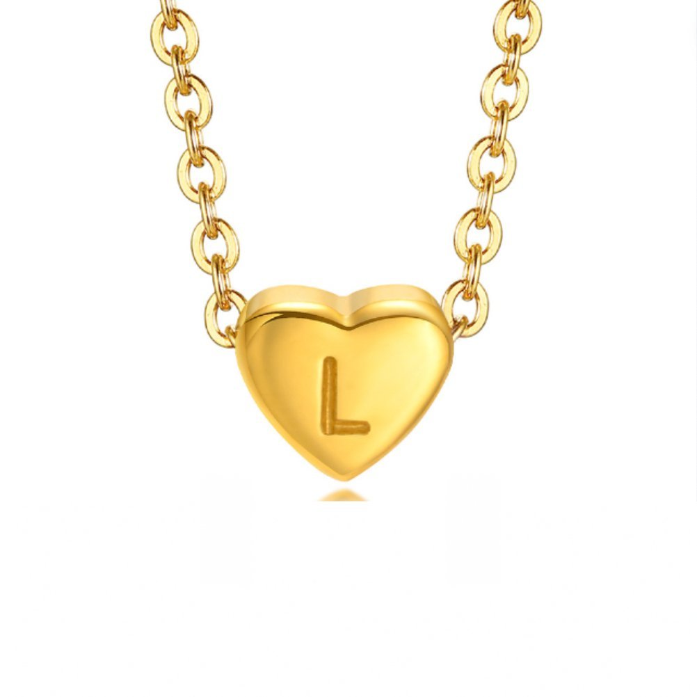 Letter Heart Necklace - Image 18