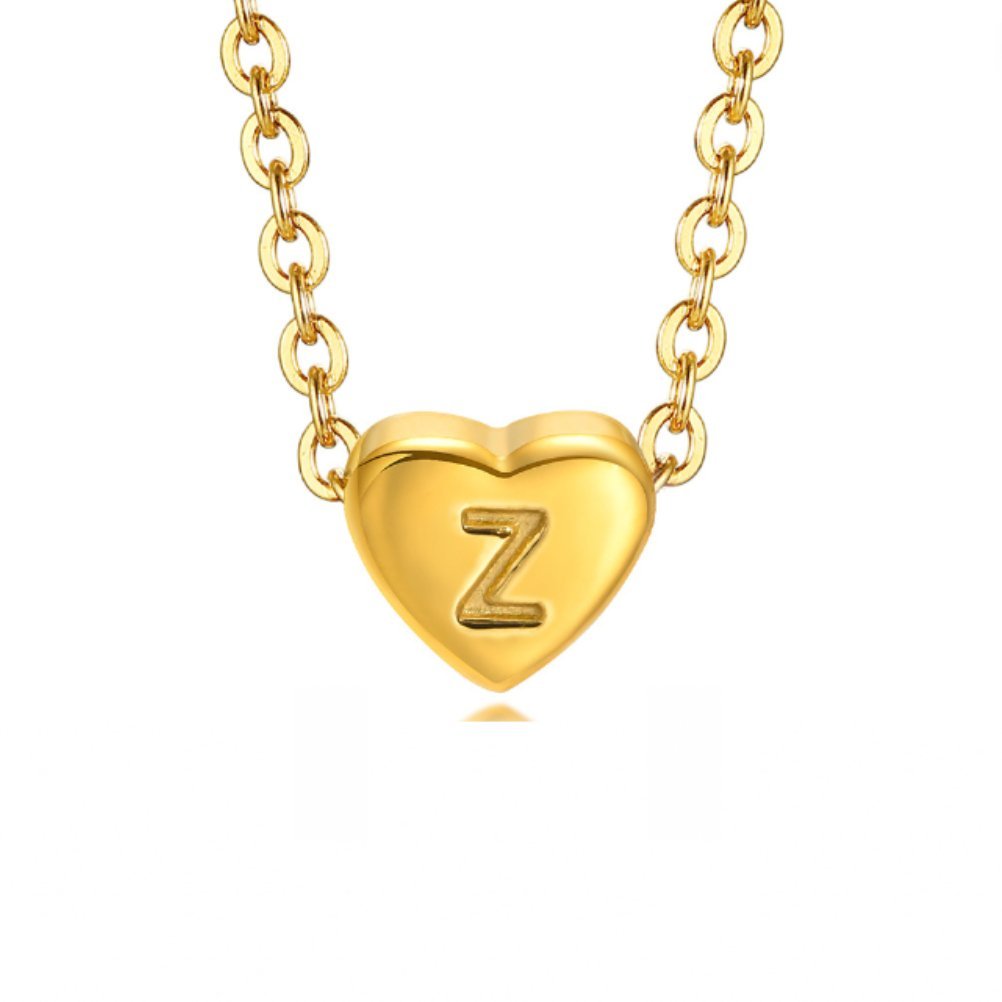 Letter Heart Necklace - Image 32