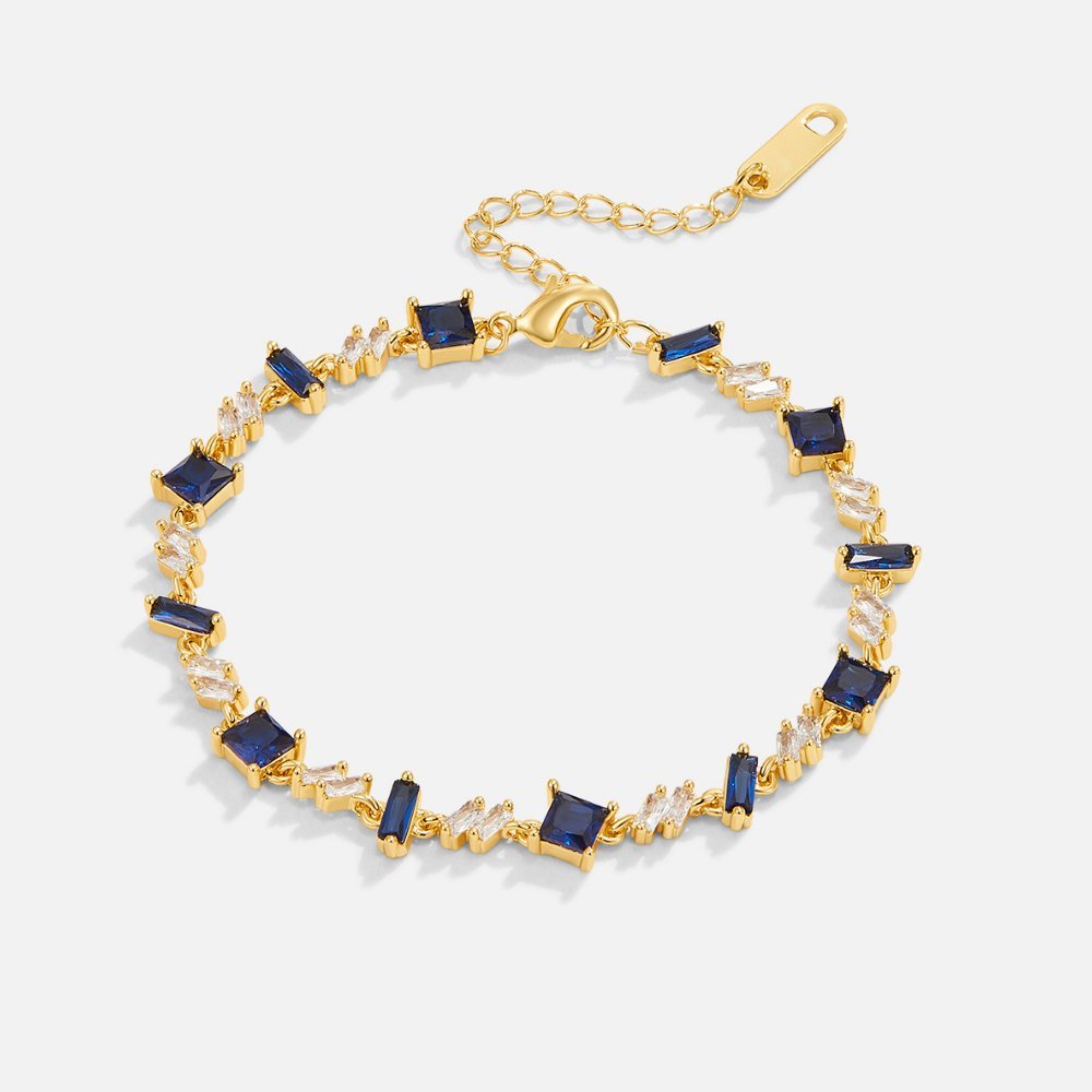 Royal Blue Tiana Crystal Bracelet - Image 3